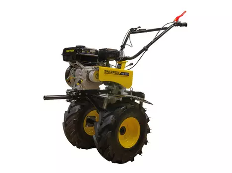 Мотоблок бензиновый SNIRREX МБ-372 чугун. редуктор, колеса 19-7 * 8"