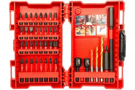 Набор бит Milwaukee (40шт) Shockwave 4932430908