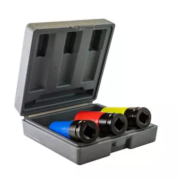 Набор головок ударных Fubag 1/2" 17,19,21мм 100459