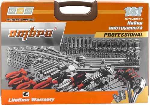 Набор инструмента Ombra 141 пр. OMT141S 055462