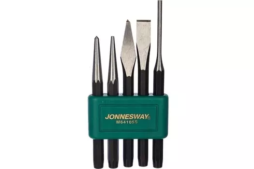 Набор кернов и зубил Jonnesway 5 предм M64М105S 046275