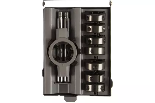 Набор плашек Thorvik D-Combo М3-М12 HSS 8 предм MDS8 52885