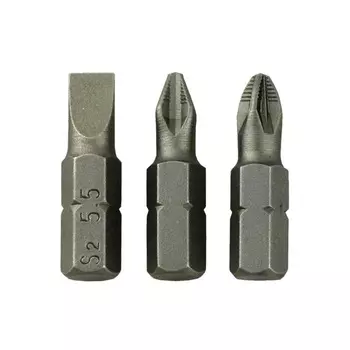 Набор вставок Brigadier 3шт Lite SL/Ph/Pz 25мм 39654