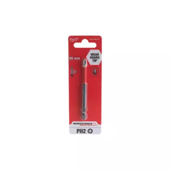 Насадка Milwaukee Shockwave PH2 90мм 1шт 4932430856