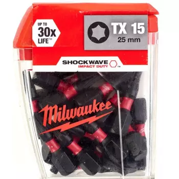Насадка Milwaukee Shockwave TX15 25мм 4932430873
