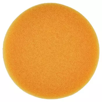 Насадка полировальная Makita из поролона 125мм плоская, оранжевая, липучка D-62511