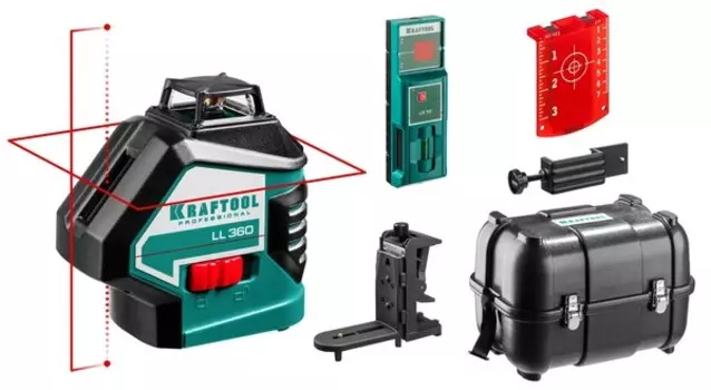 Нивелир лазерный KRAFTOOL LL360 34645-4