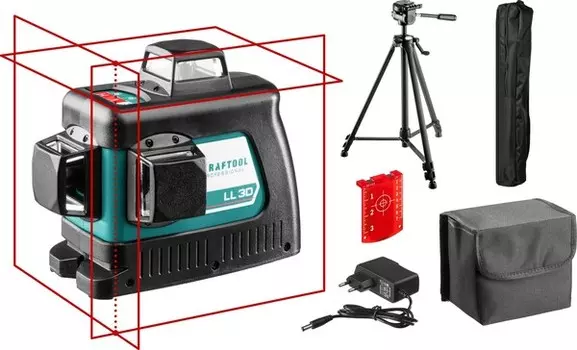 Нивелир лазерный KRAFTOOL LL 3D 34640-3