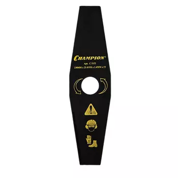 Нож Champion 2-х зубчатый d=230*25,4мм C5153