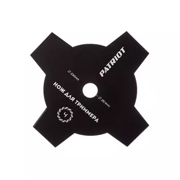 Нож Patriot TBS-4 230*25,4мм толщина 1,6мм 4 лопасти 809115205