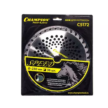 Нож с зубцами из твердого сплава Champion Speed 36/230/25,4 C5172