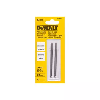 Ножи для рубанка DeWalt TCT 82мм DT3906-QZ