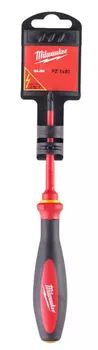 Отвертка диэлектрическая Milwaukee VDE тонкая PZ1*80мм 4932471450