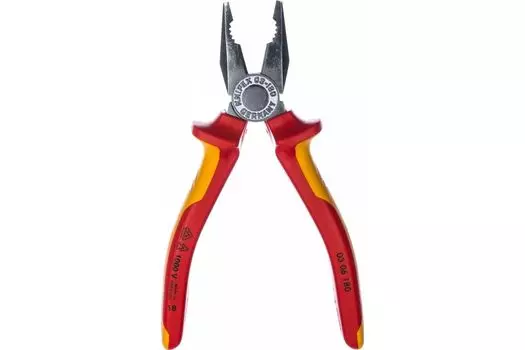 Пассатижи диэлектрические Knipex Kombizange 1000V KN-0306180