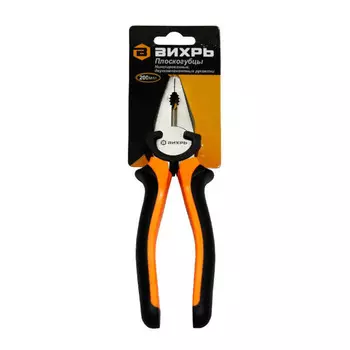Пассатижи Вихрь 200мм никель 73/6/3/8