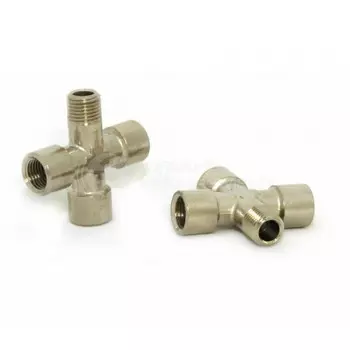 Переходник Elitech 3х1/4" мама 1х1/4" папа 0704.005104