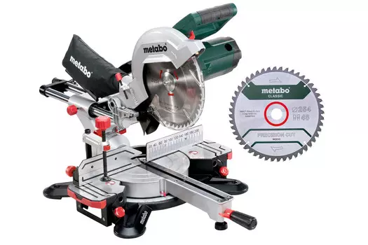 Пила торцовочная Metabo KGS 254 M+диск 690828000