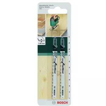 Пилки для лобзика Bosch T101BF BIM DIY 2шт 2609256728