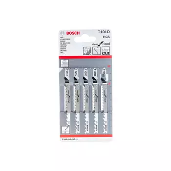 Пилки для лобзика Bosch Т101D 5шт 2608630032
