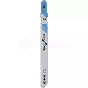Пилки для лобзика Bosch Т118G HSS 5шт 2608631012