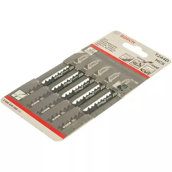 Пилки для лобзика Bosch Т244D HCS 5шт 2608630058