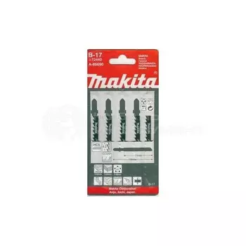 Пилки для лобзика по дереву Makita B-17 70мм А-85690