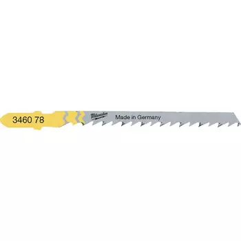 Пилки для лобзика по ламинату и паркетной доске Milwaukee T244D 75мм 5шт 4932346078