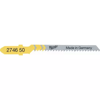 Пилки для лобзика по ламинату и паркетной доске Milwaukee T119BO 50мм 5шт 4932274650