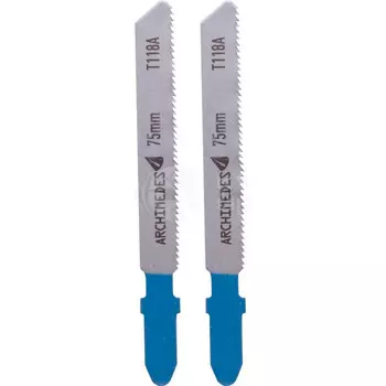 Пилки для лобзика по металлу Archimedes Norma Т-тип 2шт 91127