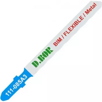 Пилки для лобзика по металлу d.Bor BIM/FLEXIBLE/Metal 60/85*0,8мм T118GFS/3110-F 2шт D-111-085A3-02