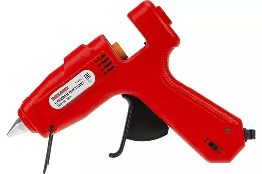 Пистолет клеевой Rexant 60/100Вт 11мм 12-0116