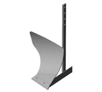 Плуг маленький, стойка 10*500 мм. ширина отвала 190 мм. без сцепки 01.04.25 ПМК 10.500.190