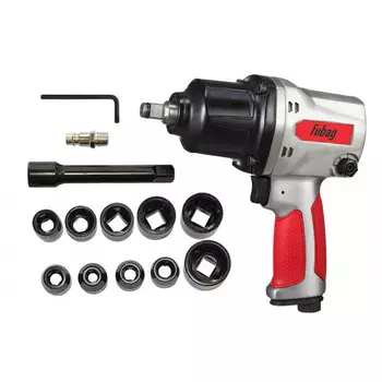 Пневмогайковерт ударный Fubag IW 900 1/2" набор головок 100195