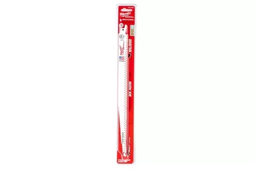 Полотно для сабельной пилы по дереву Milwaukee 300*5мм 5шт 48005037