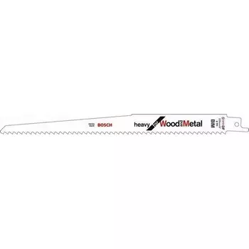 Полотно для сабельной пилы по дереву и металлу Bosch S1111DF 2шт 2608656273