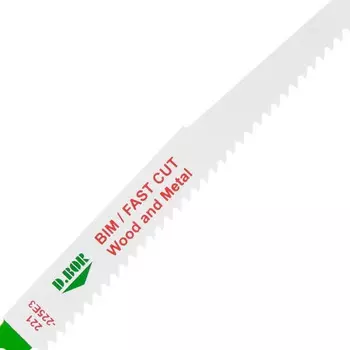 Полотно для сабельной пилы универсальное d.Bor BIM/FASTCUT/Wood and Metal 205/225*4мм S1111DF 2шт D-221-225E3-02