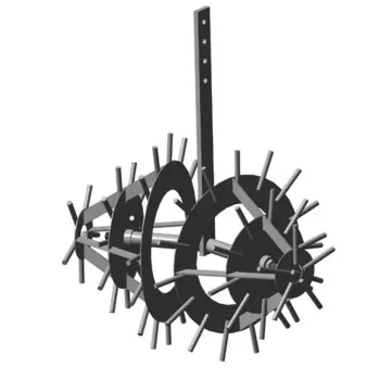 Пропольник - рыхлитель однорядный "Еж" без сцепки 01.05.71.29 ПрМБ.10.500.420