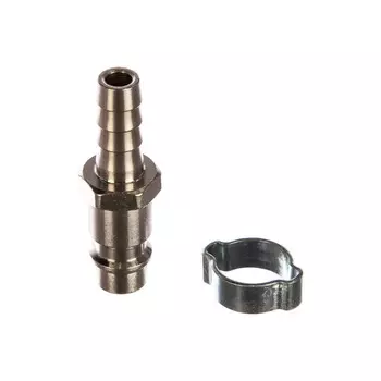 Разъемное соединение Fubag рапид штуцер елочка 8мм с обжимным кольцом блистер 8*13мм 180161B