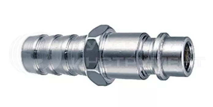 Разъемное соединение Fubag рапид штуцер елочка 6 мм с обжимным кольцом 6*11мм 180160