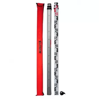 Рейка нивелирная телескопическая Elitech 3м 2210.000400