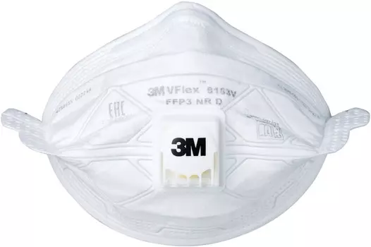 Респиратор 3М VFlex FFP3 с клапаном 9163V