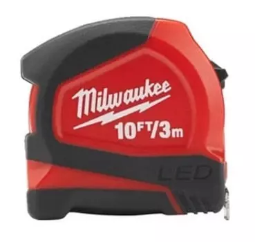 Рулетка Milwaukee 3м с подсветкой 48226602