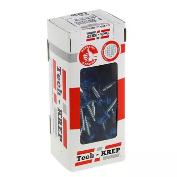 Саморез КР св. 4,8х35 RAL 5005 насыщ. синий 60 шт - коробка с ок. Tech-Krep 124646