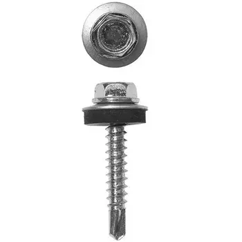 Саморез КР ZP св. 4,8х28 60 шт - коробка с ок. Tech-Krep 112025