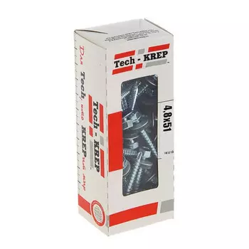 Саморез КР ZP св. 4,8х64 30 шт - коробка с окTech-Krep 112028