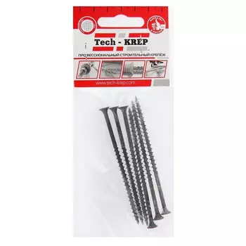 Саморез ШСГД 4,2х90 6 шт - пакет Tech-Krep 103875