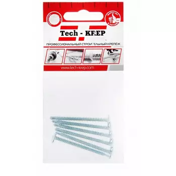 Саморез ШСММ св. 4,2х50 6 шт - пакет Tech-Krep 125454