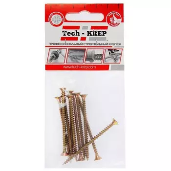 Саморез ШУж 4,0х60 пот. гол. 10 шт - пакет Tech-Krep 102496