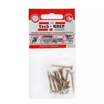 Саморез ШУж 4,5х40 пот. гол. 11 шт - пакет Tech-Krep 102502