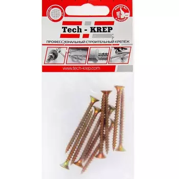 Саморез ШУж 4,5х50 пот. гол. 10 шт - пакет Tech-Krep 102504